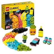 Klocki - LEGO Classic Kreatywna zabawa neonowymi kolorami 11027 - miniaturka - grafika 1