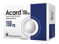 Serce i układ krążenia - Polfa WARSZA Acard 150 mg x 60 tabl dojelitowych - miniaturka - grafika 1