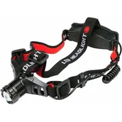 Latarki - Yato Latarka czołowa YT-08590 9 LED Aluminium Czarny - miniaturka - grafika 1