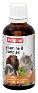 Artykuły przeciw pasożytom - Beaphar Vitamin-B-Komplex Krople 50Ml - miniaturka - grafika 1