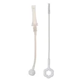 Bidony dla dzieci - Mininor Zestaw zapasowa słomka ze szczoteczką do bidonu - miniaturka - grafika 1