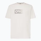 Koszulki męskie - Koszulka męska Oakley Dual Oakley B1B Logo Tee Tee lunar rock - miniaturka - grafika 1