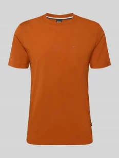 T-shirt o kroju regular fit z czystej bawełny model ‘THOMPSON’ - Koszulki męskie - miniaturka - grafika 1