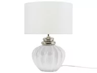 Lampy stojące - Beliani Lampa stołowa Lampa stołowa ceramiczna biała NERIS 78683 - miniaturka - grafika 1