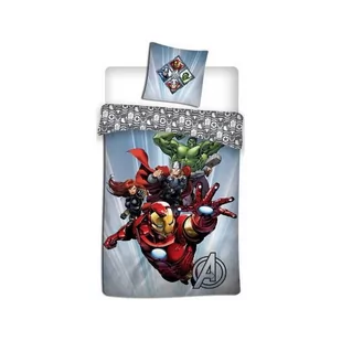Pościel Avengers Marvel Dwustronna 140X200 - Pościel dla dzieci - miniaturka - grafika 1