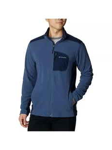 Columbia Bluza polarowa "Klamath Range" w kolorze niebieskim - Odzież trekkingowa męska - miniaturka - grafika 1
