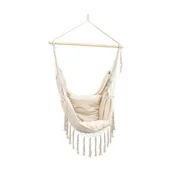 Hamaki - Majowo WISZĄCE KRZESŁO BRAZYLIJSKIE ZE STELAŻEM BOHO BRASIL CLASSIC - miniaturka - grafika 1