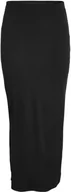 Spódnice - Noisy may Spódnica damska NMMAYA Ankle - czarna - czarna XS S M L XL, czarny, XL - miniaturka - grafika 1