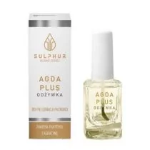 SULPHUR ZDRŕ Płyn do pielęgnacji paznokci Agda plus 10 ml - Odżywki do paznokci - miniaturka - grafika 1