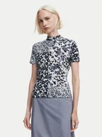 Bluzki damskie - Desigual Bluzka Patchy 24WWTK99 Czarny Slim Fit - miniaturka - grafika 1