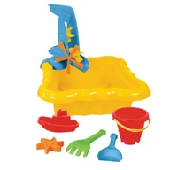 Place zabaw - Wader Wader Piaskownica z akcesoriami żółta Wader GXP-766673 - miniaturka - grafika 1