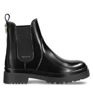 Botki damskie - Sztyblety Gant 31551158 Czarny - miniaturka - grafika 1