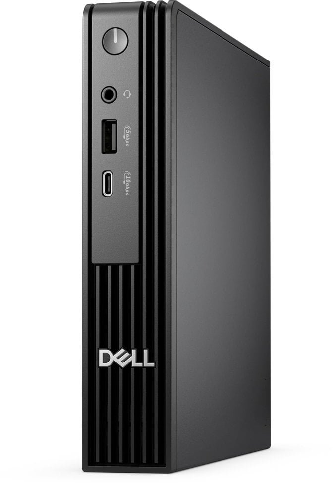 DELL Pro Micro QCM1250 Intel Core i5-14500T 16GB 512GB SSD 90W Type-C WLAN Kb Mouse W11P 2Y Basic Onsite 20PN3