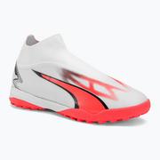 Piłka nożna - Buty piłkarskie męskie PUMA Ultra Match+ LL TT puma white/puma black/fire orchid - miniaturka - grafika 1