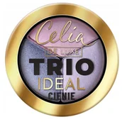 Cienie do powiek - CELIA Luxe Trio Ideal cienie do powiek prasowane 301 4g - miniaturka - grafika 1