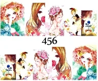 Ozdoby do paznokci - Naklejki wodne na paznokcie - nr 456 - miniaturka - grafika 1