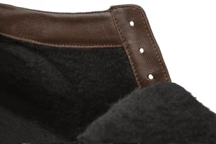 Botki na haluksy AXEL Comfort 4465 H Brąz+Stretch Kosela Medic 9465 Tęgość H Brązowe - Botki damskie - miniaturka - grafika 5