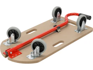 WÓZEK PLATFORMA Z DYSZLEM 250 KG - Wózki magazynowe - miniaturka - grafika 3