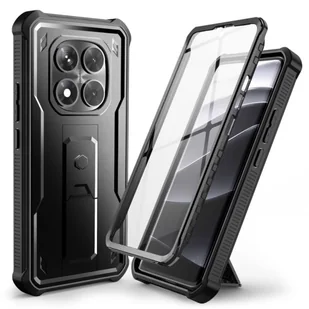 Tech-Protect Etui pancerne Kevlar Pro do Xiaomi Redmi Note 14 Pro 5G / POCO X7 5G, czarne - Etui i futerały do telefonów - miniaturka - grafika 1