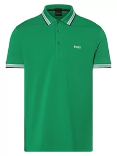 BOSS Green - Męska koszulka polo  Paddy, zielony - Koszulki męskie - miniaturka - grafika 1