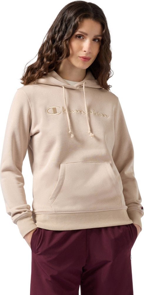 Champion Bluza damska Hooded Sweatshirt beżowa 118379 MS099 L