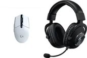 Myszki - Logitech G305 Lightspeed Biała 910-005291 + G Pro X Czarne 981-000818 - miniaturka - grafika 1