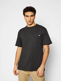 Koszulki męskie - Dickies T-Shirt Porterdale DK0A4TMOBLK Czarny Regular Fit - grafika 1