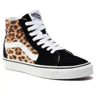 Trampki damskie - Vans Sneakersy Sk8-Hi VN0A4U3C3I61 (Leopard) Black/Truewhite - miniaturka - grafika 1