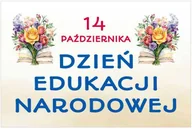 Pomoce naukowe - Dzień Edukacji Narodowej - Baner do szkoły i przedszkola - miniaturka - grafika 1