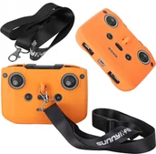 Paski, szelki, uprzęże foto - OSŁONA OCHRONA UCHWYT ETUI PASEK SMYSZ NA PILOT KONTROLER DO DJI RC-N3 RC-N2 RC-N1 - DJI MINI 2 3 AVATA NEO - CYAN - miniaturka - grafika 1