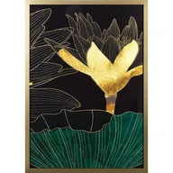 Obrazy i zdjęcia na płótnie - Obraz EUROFIRANY 484C 53 x 73 cm Zielony - miniaturka - grafika 1