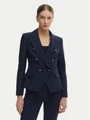 Marynarki i żakiety damskie - Rinascimento Marynarka CFC0127894003 Granatowy Slim Fit - miniaturka - grafika 1