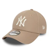 Czapki męskie - Czapka z daszkiem New Era Le 940 Nyy 60435207 Beżowy - miniaturka - grafika 1