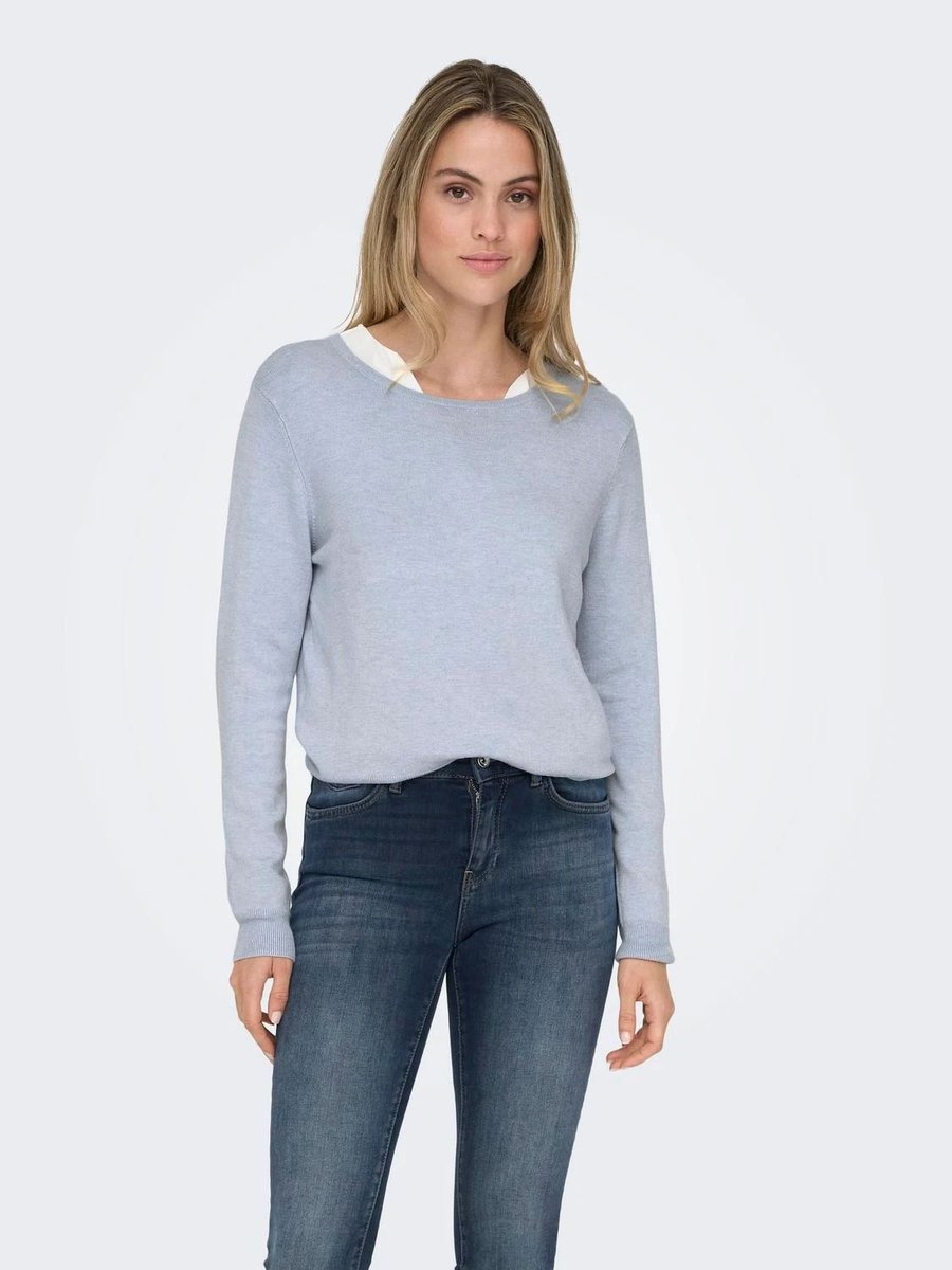 maglie donna only 15333989 venice kentachy blue - mel