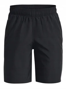 Under Armour Szorty sportowe Ua Woven Graphic Shorts 1370178 Czarny Regular - Spodenki damskie - miniaturka - grafika 1