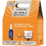 Zestawy kosmetyków damskich - Floslek Floslek XMASS - Zestaw Ultra Rewitalizator (Krem na noc 50ml + Koncentrat witaminowy 30ml) - miniaturka - grafika 1
