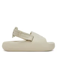 Sandały damskie - Sandały adidas adilette IG8429 Beżowy - miniaturka - grafika 1