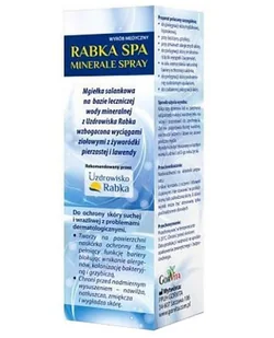Gorvita Rabka Spa Minerale spray jak woda termalna - Toniki i hydrolaty do twarzy - miniaturka - grafika 2