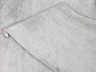 Okleina Meblowa Samoprzylepna Beton Szary Na Szafkę Regał Blat 45x50 - Meble modułowe i akcesoria - miniaturka - grafika 1