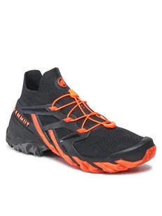Mammut Trekkingi Aegility Pro Mid Dt 3030-04570-00533-1080 Czarny - Buty trekkingowe męskie - miniaturka - grafika 1