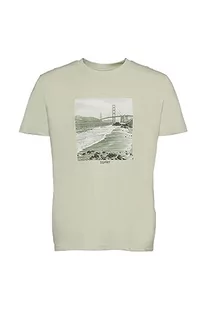 ESPRIT T-shirt męski, 340/Pastel Green, S - Koszulki męskie - miniaturka - grafika 1