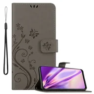 Etui i futerały do telefonów - Cadorabo pokrowiec ochronny do Realme 8 5G / V13 / Q3 / Q3i / Narzo 30 5G w kolorze szarym pokrowiec ochronny etui na telefon komórkowy - miniaturka - grafika 1