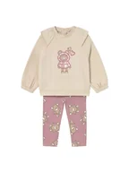 Legginsy - Mayoral Komplet bluza i legginsy 2741 Kolorowy Regular Fit - miniaturka - grafika 1