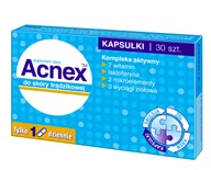 Problemy skórne - FARMINA Acnex - 30 kapsułek (27026) - miniaturka - grafika 1