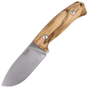 Noże - Nóż LionSteel Bushcraft Olive Wood, Satin Blade (M3 UL) - miniaturka - grafika 1
