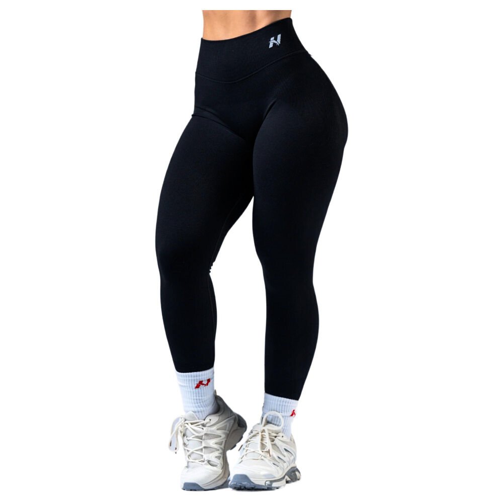 Legginsy damskie Nebbia Power Her High-Waist Push-Up Leggings 888 Black S