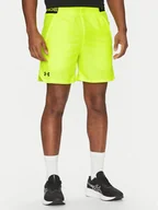 Spodenki męskie - Under Armour Szorty sportowe Vanish Woven 6in 1373718 Żółty Regular Fit - miniaturka - grafika 1