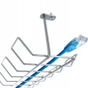 Kable - Organizer Kabli Pod Blat Biurka, Półka Na Kable - miniaturka - grafika 1