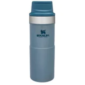 Kubki termiczne - Stanley Kubek termiczny 350 ml TRIGGER ACTION TRAVEL MUG (niebieski jasny) HAMMERTONE ICE 10-09848-048 - miniaturka - grafika 1