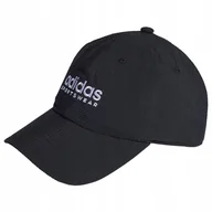 Czapki i chusty sportowe męskie - Czapka adidas Dad Cap Seersuc IP6315 czarny OSFY - miniaturka - grafika 1